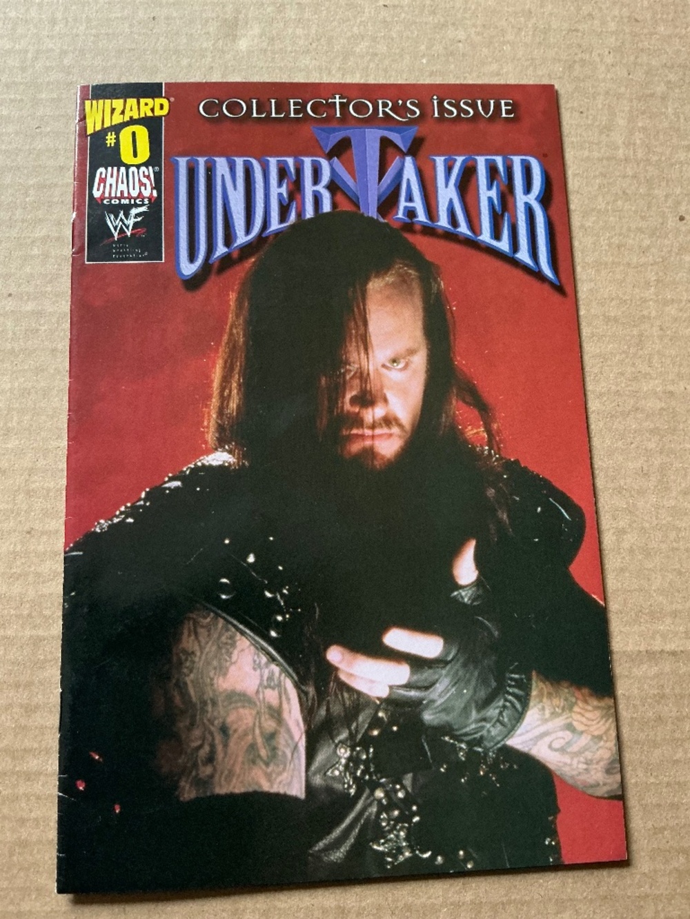 Chaos Comics Undertaker Issue 0 Wizard Collector’s Issue WWF
